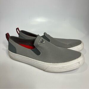 Columbia PFG loafers slip on sneakers gray men’s size 7.5 casual neutral outdoor